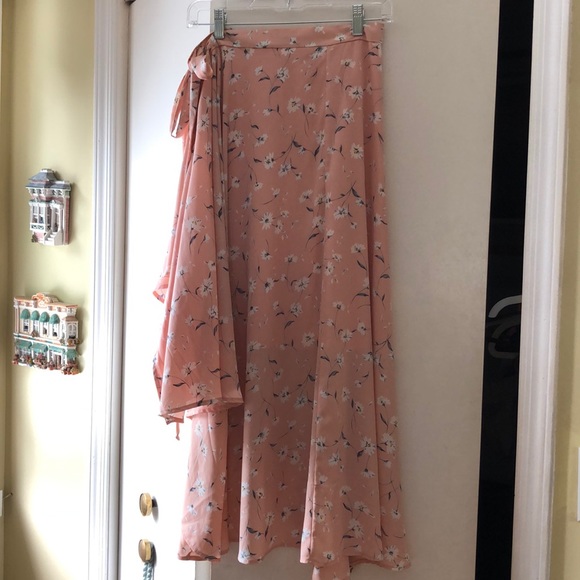 Fore High-low summer/spring wrap skirt L - Picture 1 of 7